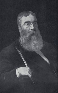 Sir Walter Besant (s/b fotoğraf) by English Photographer