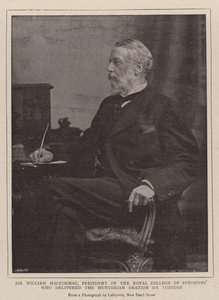 Salı günü Hunterian Oration