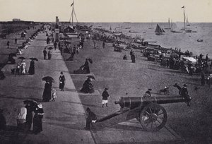 Southsea Plajı (s/b fotoğraf) by English Photographer
