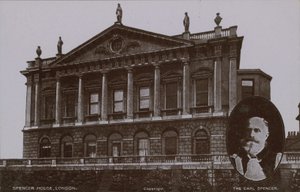 Spencer House, Londra (iç metin) Earl Spencer ile by English Photographer