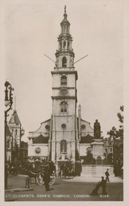 St Clements Danes Kilisesi, Londra by English Photographer