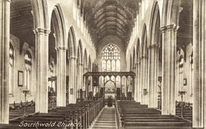 St Edmund Kilisesi, Southwold (s/b fotoğraf) by English Photographer