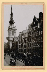 St Mary le Bow, Cheapside, Londra by English Photographer