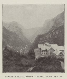 Stalheim Oteli, Norveç, 20 Şubat