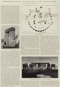 Stonehenge, Balear Adaları ve Malta, Antik Tapınaklar karşılaştırıldığında