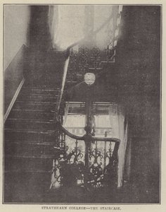 Strathearn Koleji, Merdiven (gravür) by English Photographer