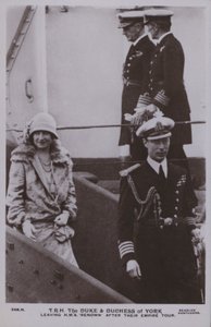 TRH York Dükü ve Düşesi (s/b fotoğraf) by English Photographer
