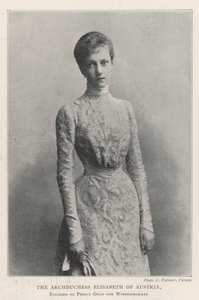 Avusturya arşidüşes Elisabeth, Prens Otto von Windischgratz ile nişanlı by English Photographer