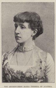 Avusturya arşidüşes Maria Theresa by English Photographer