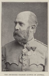 Avusturya Arşidükü Charles Ludwig by English Photographer