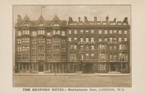 Bedford Oteli, Southampton Row, Londra by English Photographer