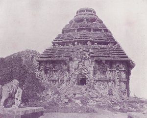 The Black Pagoda, Kanarak by English Photographer