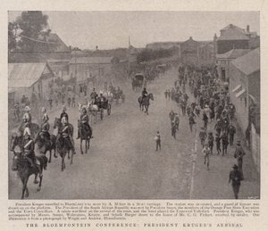 Bloemfontein Konferansı, Başkan Krugers Geliyor by English Photographer