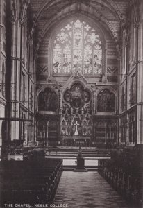 Şapel, Keble Koleji by English Photographer