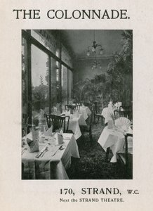 Colonnade, 170 Strand by English Photographer