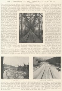 Trans-Sibirya Demiryolunun Tamamlanması
