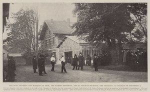 Ünlü Motorcu Marquis de Dion ile Sosyalist M. Gerault-Richard arasındaki Düello, Neuilly