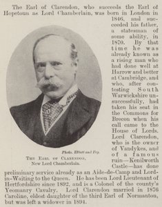Clarendon Kontu, Yeni Lord Chamberlain by English Photographer