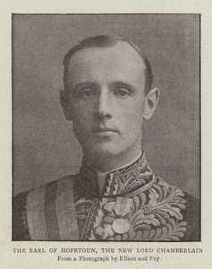 Hopetoun Kontu, Yeni Lord Chamberlain by English Photographer