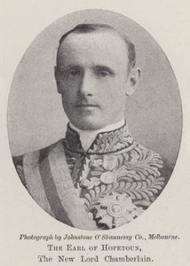 Hopetoun Kontu, Yeni Lord Chamberlain by English Photographer