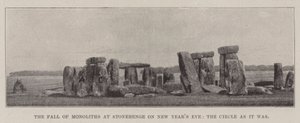 Monolitlerin Yeni Yıl Arifesinde Stonehenge