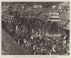 Mahamakam Festivali, Kombakonum Sokaklarında Dini Alayı by English Photographer