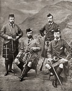 Dört Prens, 1881 (bw fotoğraf)