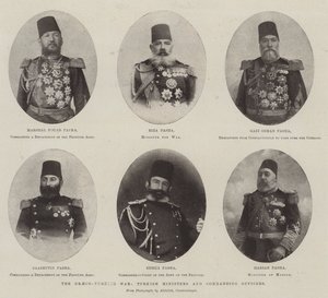 Yunan-Türk Savaşı, Türk Bakanlar ve Komutanlar by English Photographer