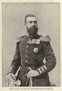 Mecklenburg-Strelitz Büyük Dükü by English Photographer