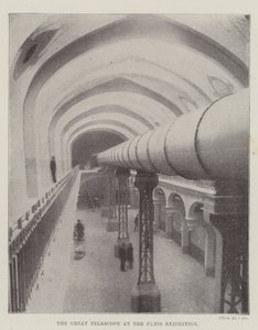 Paris Sergisinde Büyük Teleskop by English Photographer
