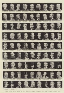 Lordlardaki Ev Kuralı Yasası, Üst Meclisin Bazı Üyeleri, III by English Photographer