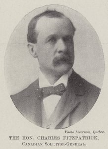 Sayın Charles Fitzpatrick, Kanadalı Başsavcı by English Photographer
