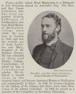 Saygıdeğer ve Muhterem Canon Lyttelton, Southampton Piskoposu Suffragan by English Photographer