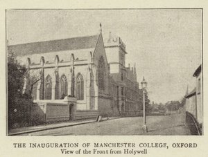 Manchester College, Oxford