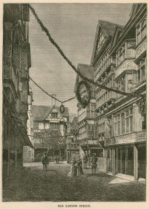 South Kensington'daki Uluslararası Sağlık Fuarı: All-Hallows Boyama ve Kasaplar Sırası by English Photographer