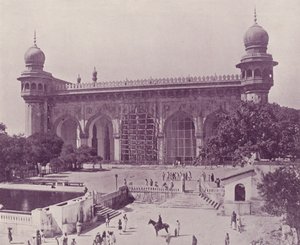 Jumma Musjid, Haydarabad by English Photographer