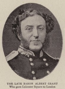 Geç Baron Albert Grant by English Photographer