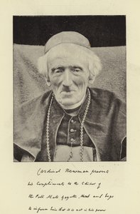 Geç Kardinal Newman by English Photographer