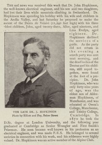 Rahmetli Dr J Hopkinson by English Photographer