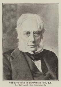 Devonshire Geç Dükü, KG, PC by English Photographer