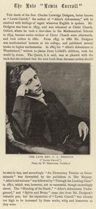 Geç Lewis Carroll by English Photographer