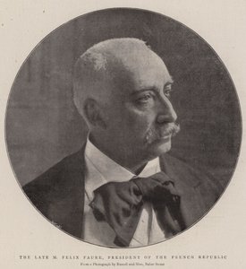 Fransa Cumhurbaşkanı Merhum Felix Faure by English Photographer