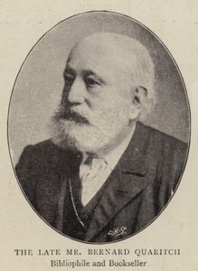 Geç Bay Bernard Quaritch by English Photographer