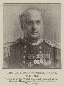 Geç Tuğamiral Mayne, CB, MP by English Photographer