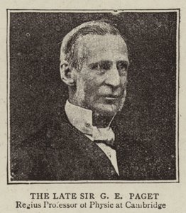 Merhum Sir GE Paget by English Photographer