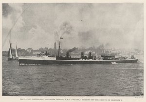 En Son Torpido-Boat Muhrip Kazası, HMS Sihirbazı, 5 Aralık