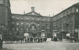 Middlesex Hastanesi, Londra, 1910 by English Photographer