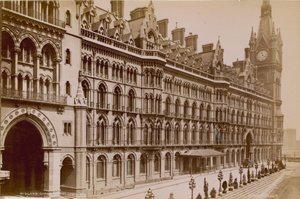 Midland Grand Hotel, Midland Tren İstasyonu, Euston Road, Londra by English Photographer