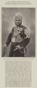 Munshi Abdul Harim, Hindistan Kraliçesi Sekreteri by English Photographer