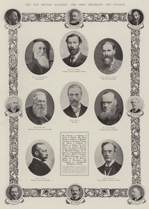 New British Academy, Birinci Başkan ve Konsey